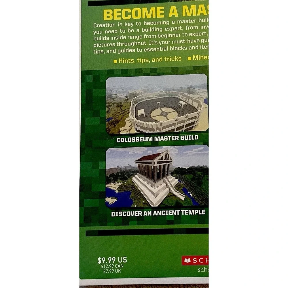 Minecraft Book‎ The Ultimate Builders Guide in Minecraft Paperback Games Master